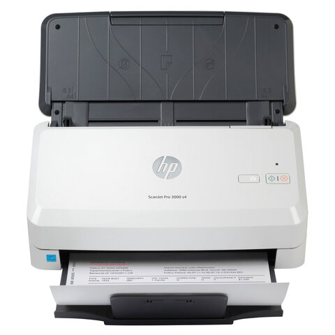 Сканер потоковый HP ScanJet Pro 3000 s4 А4, 40 стр./мин, 600x600, ДАПД, 6FW07A