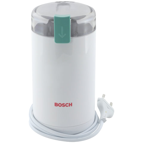 Кофемолка BOSCH MKM6000, мощность 180 Вт, вместимость 75 г, пластик, белая