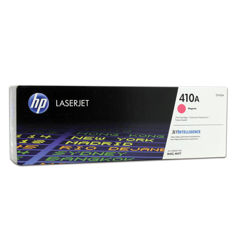 Картридж лазерный HP (CF413A) LaserJet Pro M477/M452, №410A, пурпурный, оригинальный, 2300 страниц