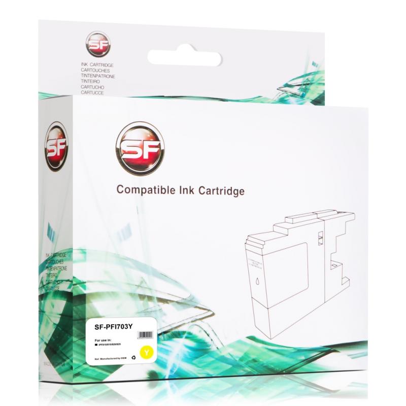 Картридж Canon PFI-703Y  iPF810/815/820/825 Yellow SuperFine